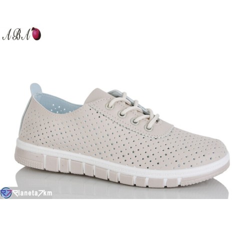 Кросівки жіночі на літо (8 пар р.37-41) бежевий  "Aba"