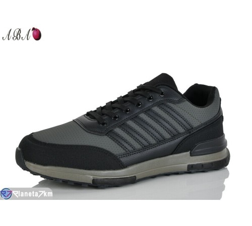 Кросівки чоловічі на весну/осінь (8 пар р.41-46) сірий  "Aba"