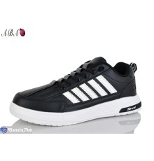 Кросівки чоловічі на весну/осінь (8 пар р.40-45) чорний  "Aba"