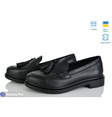 Туфлі жіночі на весну/осінь (6 пар р.37-40) чорний  "Linda"