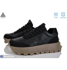 Кросівки жіночі на весну/осінь (8 пар р.36-41) чорний  "STILLI Group"