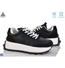 Кросівки жіночі на весну/осінь (8 пар р.36-41) чорний  "STILLI Group"