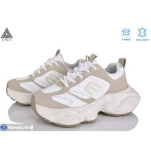 Кросівки жіночі на весну/осінь (8 пар р.36-41) бежевий  "STILLI Group"