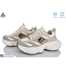 Кросівки жіночі на весну/осінь (8 пар р.36-41) бежевий  "STILLI Group"