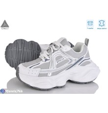 Кросівки жіночі на весну/осінь (8 пар р.36-40) сірий  "STILLI Group"