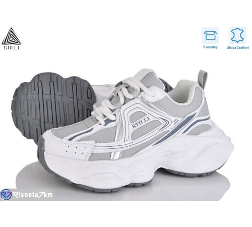 Кросівки жіночі на весну/осінь (8 пар р.36-40) сірий  "STILLI Group"