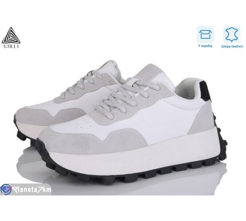 Кросівки жіночі на весну/осінь (8 пар р.36-41) білий  "STILLI Group"