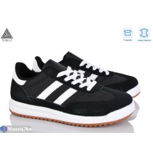 Кросівки жіночі на весну/осінь (8 пар р.36-41) чорний  "STILLI Group"