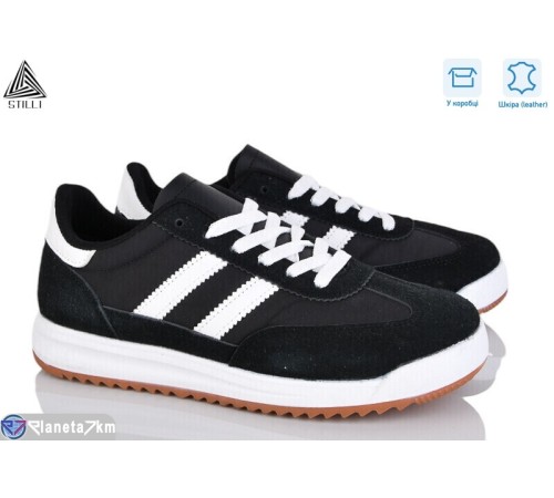 Кросівки жіночі на весну/осінь (8 пар р.36-41) чорний  "STILLI Group"