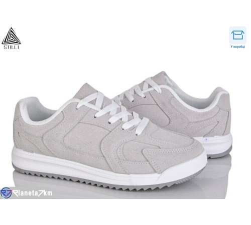 Кросівки жіночі на весну/осінь (8 пар р.36-41) сірий  "STILLI Group"