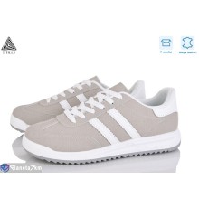 Кросівки жіночі на весну/осінь (8 пар р.36-41) сірий  "STILLI Group"