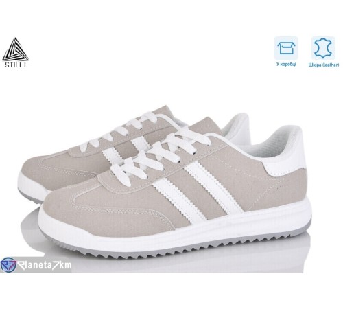 Кросівки жіночі на весну/осінь (8 пар р.36-41) сірий  "STILLI Group"