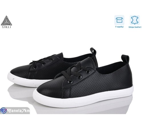 Кросівки жіночі на літо (8 пар р.36-41) чорний  "STILLI Group"