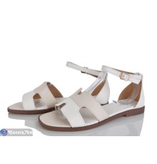 Босоніжки жіночі на літо (8 пар р.36-41) бежевий  "LOREDANA"