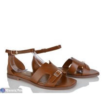 Босоніжки жіночі на літо (8 пар р.36-41) коричневий  "LOREDANA"