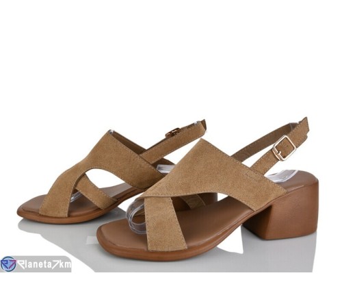 Босоніжки жіночі на літо (8 пар р.36-41) бежевий  "LOREDANA"