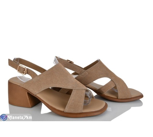 Босоніжки жіночі на літо (8 пар р.36-41) бежевий  "LOREDANA"