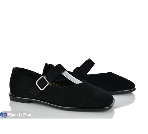 Туфлі жіночі на весну/осінь (8 пар р.36-41) чорний  "LOREDANA"