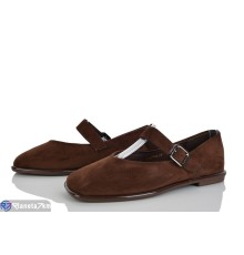 Туфлі жіночі на весну/осінь (8 пар р.36-41) коричневий  "LOREDANA"