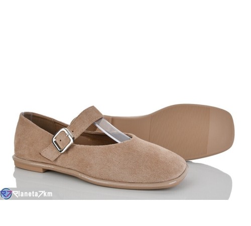 Туфлі жіночі на весну/осінь (8 пар р.36-41) бежевий  "LOREDANA"