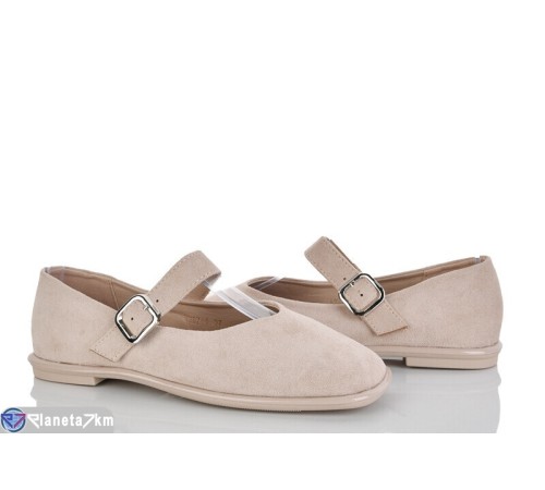 Туфлі жіночі на весну/осінь (8 пар р.36-41) бежевий  "LOREDANA"