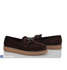 Туфлі жіночі на весну/осінь (8 пар р.36-41) коричневий  "LOREDANA"