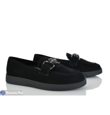 Туфлі жіночі на весну/осінь (8 пар р.36-41) чорний  "LOREDANA"