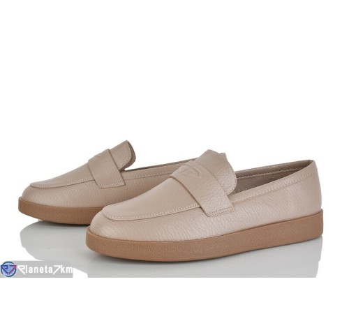Туфлі жіночі на весну/осінь (8 пар р.36-41) бежевий  "LOREDANA"