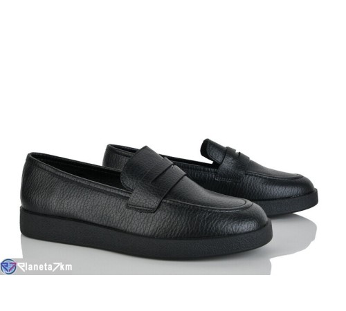 Туфлі жіночі на весну/осінь (8 пар р.36-41) чорний  "LOREDANA"