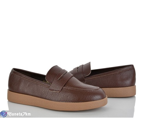 Туфлі жіночі на весну/осінь (8 пар р.36-41) коричневий  "LOREDANA"
