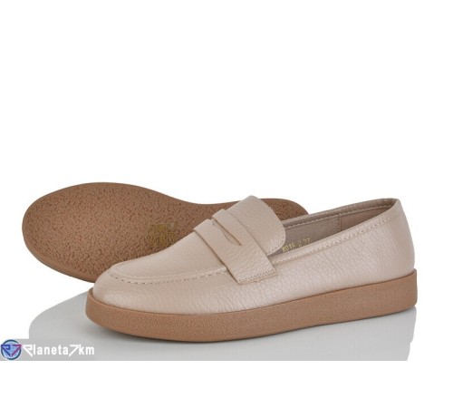 Туфлі жіночі на весну/осінь (8 пар р.36-41) бежевий  "LOREDANA"