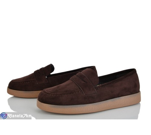 Туфлі жіночі на весну/осінь (8 пар р.36-41) коричневий  "LOREDANA"