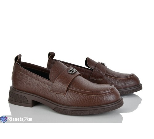 Туфлі жіночі на весну/осінь (8 пар р.36-41) коричневий  "LOREDANA"