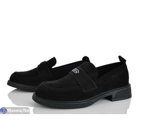 Туфлі жіночі на весну/осінь (8 пар р.36-41) чорний  "LOREDANA"