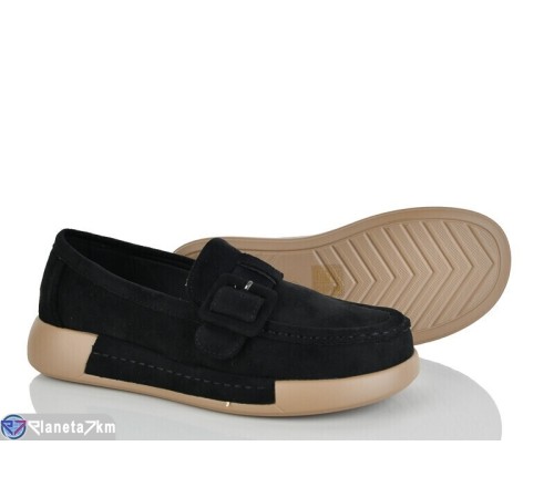 Туфлі жіночі на весну/осінь (8 пар р.36-41) чорний  "LOREDANA"