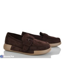 Туфлі жіночі на весну/осінь (8 пар р.36-41) коричневий  "LOREDANA"