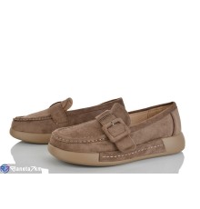 Туфлі жіночі на весну/осінь (8 пар р.36-41) коричневий  "LOREDANA"