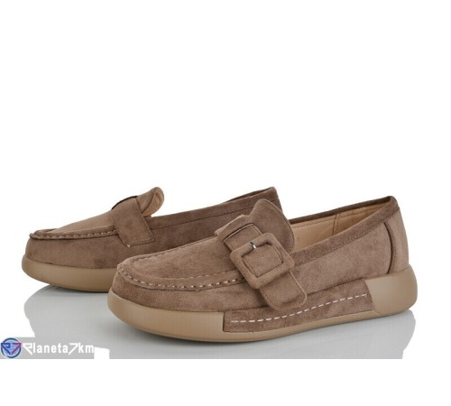 Туфлі жіночі на весну/осінь (8 пар р.36-41) коричневий  "LOREDANA"