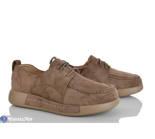 Туфлі жіночі на весну/осінь (8 пар р.36-41) коричневий  "LOREDANA"