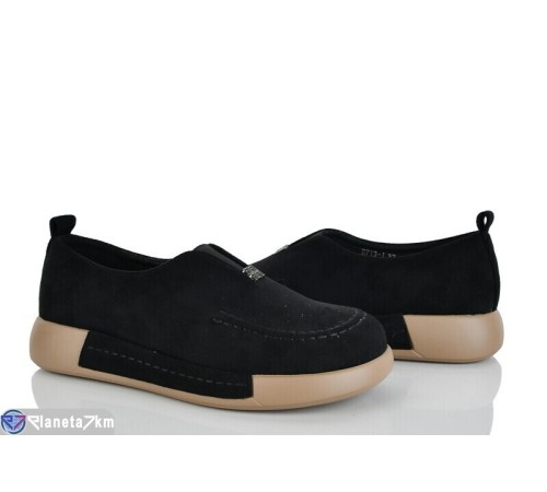 Туфлі жіночі на весну/осінь (8 пар р.36-41) чорний  "LOREDANA"