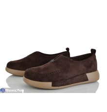 Туфлі жіночі на весну/осінь (8 пар р.36-41) коричневий  "LOREDANA"