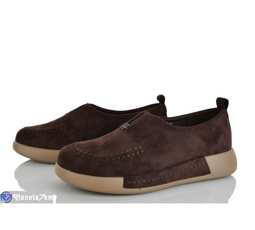 Туфлі жіночі на весну/осінь (8 пар р.36-41) коричневий  "LOREDANA"