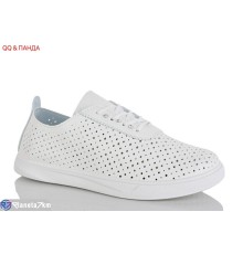 Кросівки жіночі на літо (8 пар р.37-41) білий  "QQ&Панда"
