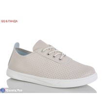 Кросівки жіночі на літо (8 пар р.37-41) бежевий  "QQ&Панда"