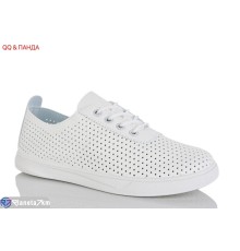 Кросівки жіночі на літо (8 пар р.37-41) білий  "QQ&Панда"