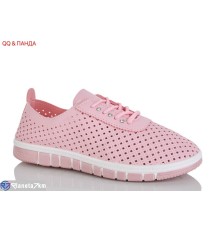 Кросівки жіночі на літо (8 пар р.37-41) рожевий  "QQ&Панда"
