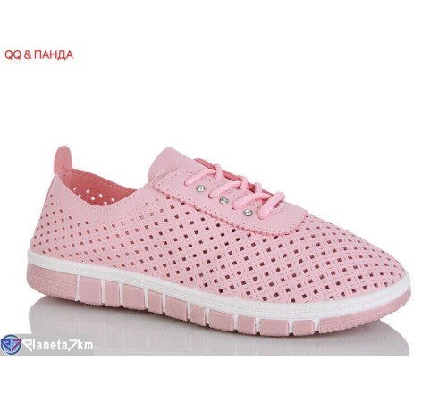 Кросівки жіночі на літо (8 пар р.37-41) рожевий  "QQ&Панда"