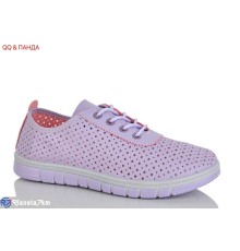 Кросівки жіночі на літо (8 пар р.37-41) фіолетовий  "QQ&Панда"