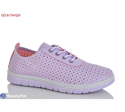 Кросівки жіночі на літо (8 пар р.37-41) фіолетовий  "QQ&Панда"