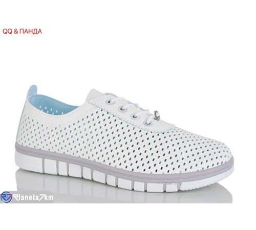 Кросівки жіночі на літо (8 пар р.37-41) білий  "QQ&Панда"
